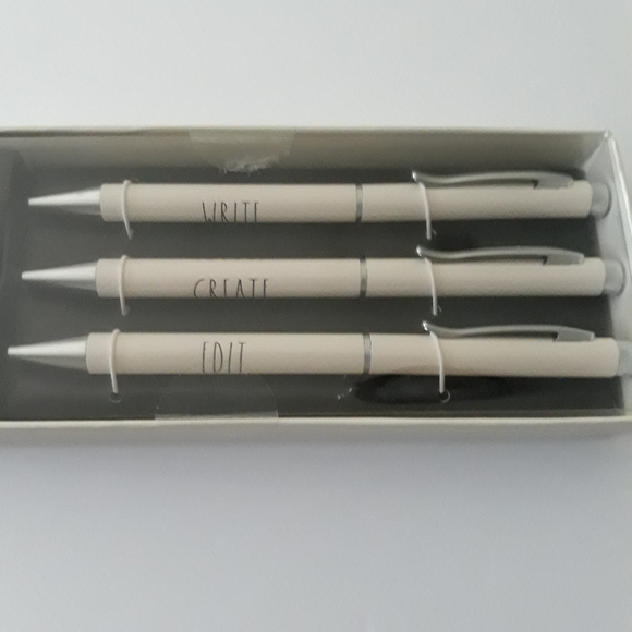 (New) Rae Dunn Pen Set & Notepad Set - Picture 5 of 7